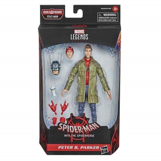 Figura Peter B. Parker 15 cm Marvel Legends Into the Spider-Verse (BAF: Stilt-Man)