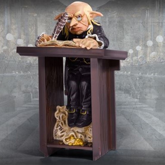 Figura Gringotts Goblin 18 cm Magical Creatures nº 10. Animales fantásticos Universo Harry Potter