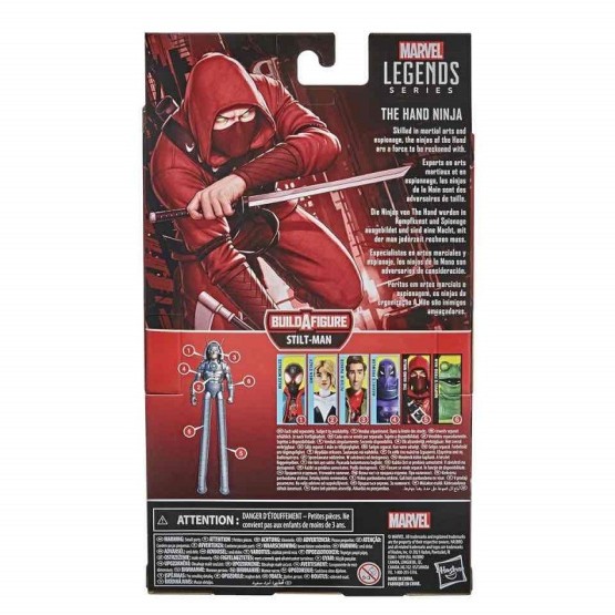 Figura The Hand Ninja 15 cm Marvel Legends Into the Spider-Verse (BAF: Stilt-Man)