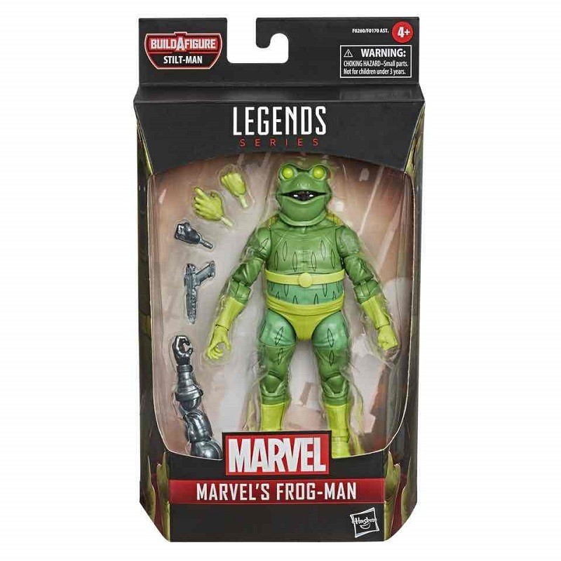 Figura Marvel's Frog-Man 15 cm Marvel Legends Into the Spider-Verse (BAF: Stilt-Man)