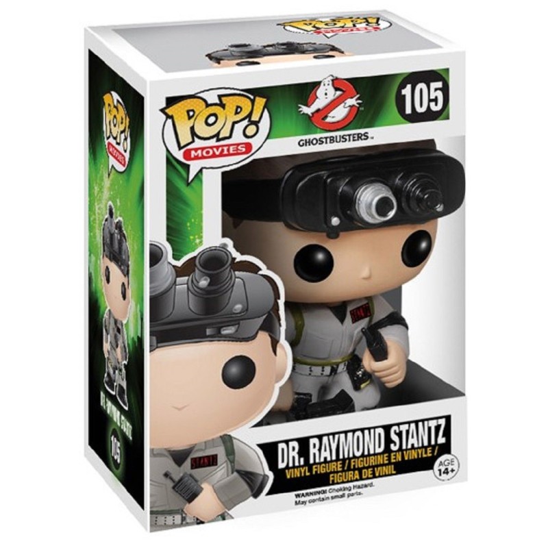 Funko Pop! 105 Dr. Raymond Stantz (Ghostbusters) (Los Cazafantasmas)