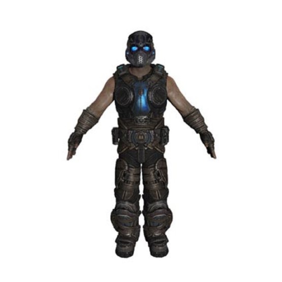 Figura Cog Soldier 18 cm Gears of Wars 3 Serie 3