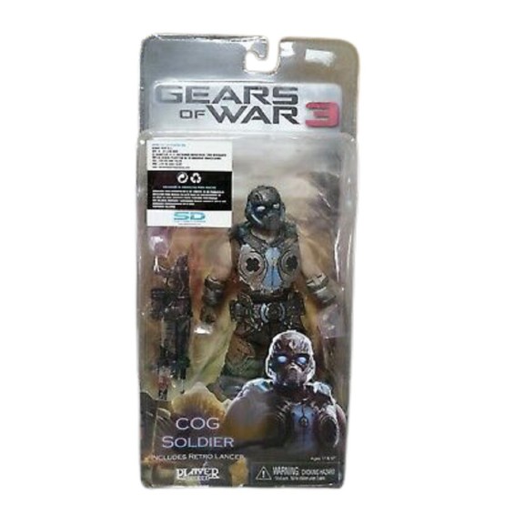 Figura Cog Soldier 18 cm Gears of Wars 3 Serie 3