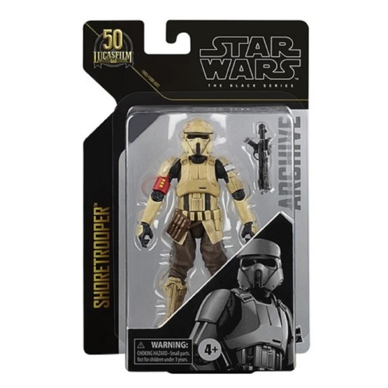 FIGURA STAR WARS THE BLACK SERIES ARCHIVE SHORETROOPER 15CM (F1905/F0961)