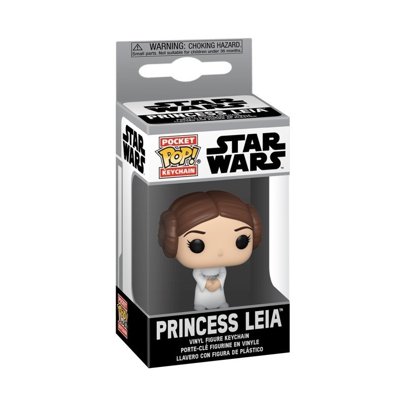 Llavero Pocket POP Princess Leia. Star Wars
