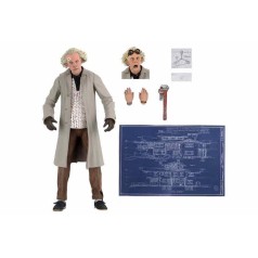 Figura Doc Brown 18 cm Neca Ultimate Back To the Future (Regreso al futuro)