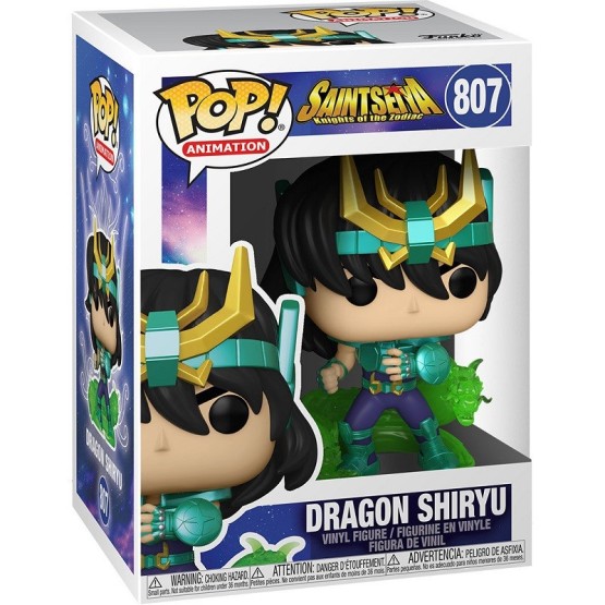 Funko Pop! 807 Dragon Shiryu (Saint Seiya: Caballeros del Zodiaco)