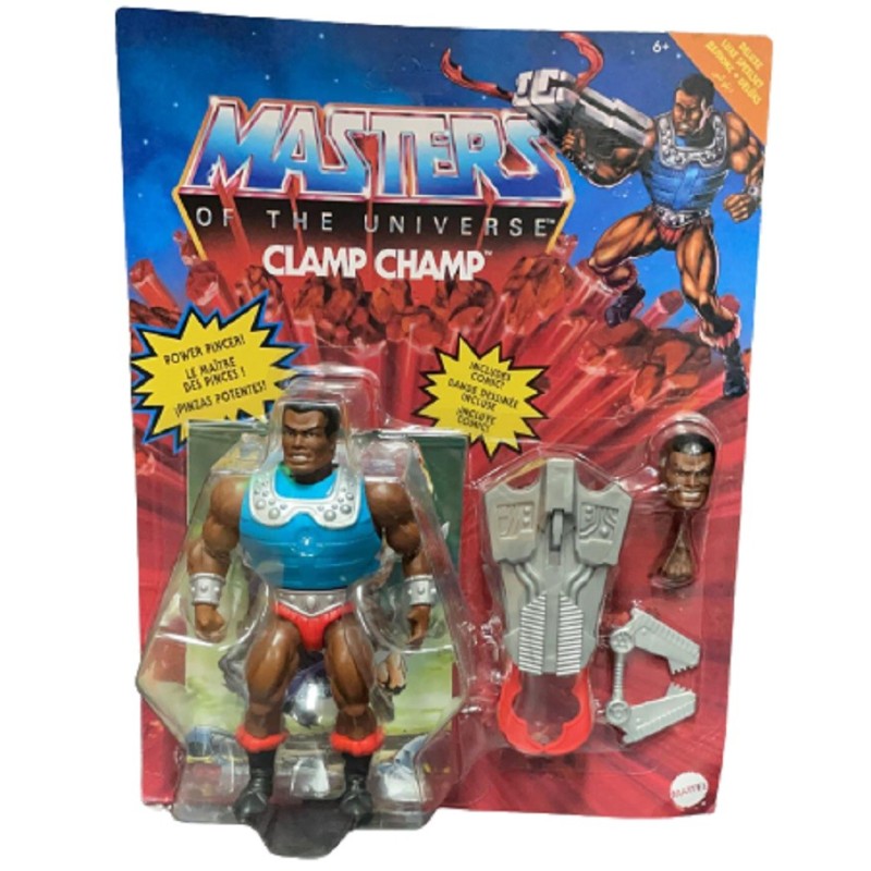 Masters of the Universe Origins Figuras 2021 Clamp Champ 14 cm
