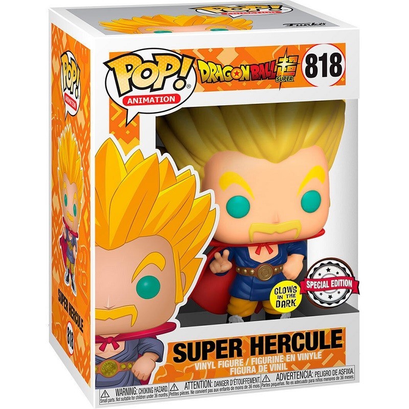 Funko Pop! 818 Super Hercule (Dragon Ball Super) (Special Edition GITD)