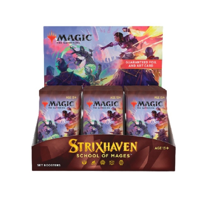 Magic the Gathering. Caja  30 Set Boosters Strixhaven: School of Mages (Idioma: Ingles)