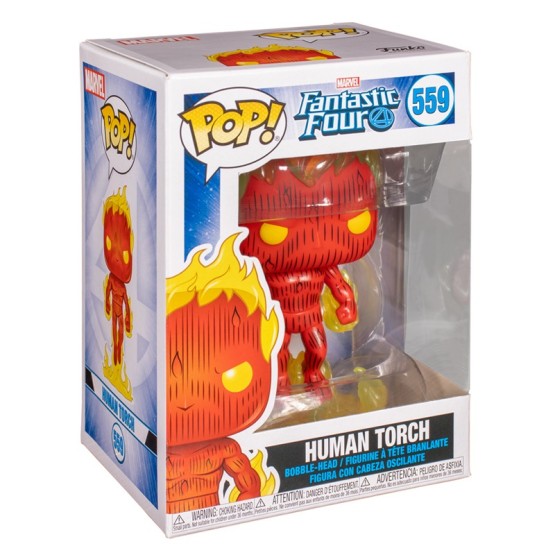 Funko Pop! 559 Human Torch (Fantastic Four)