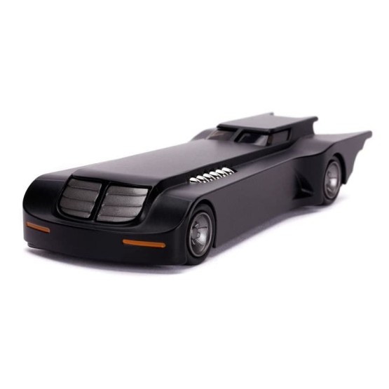 Batman The Animated Series Vehículo 1/32 Hollywood Rides Batmobile con Figura