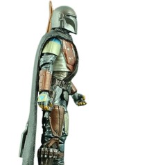 figura el mandaloriano vintage collection version carbonized de perfil