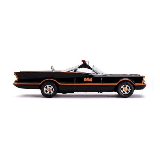 Batman Classic TV Series Vehículo 1/32 1966 Classic Batmobile con Figura