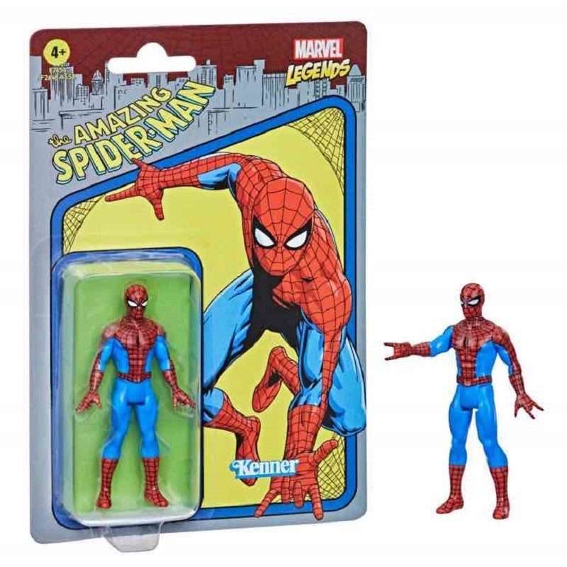 SPIDER-MAN FIGURA 9.5 CM MARVEL LEGENDS RETRO