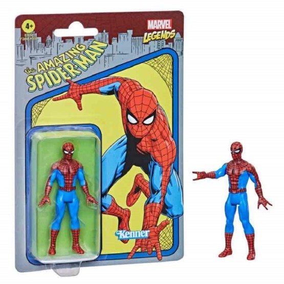 SPIDER-MAN FIGURA 9.5 CM MARVEL LEGENDS RETRO