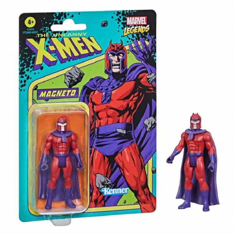 MAGNETO FIGURA 9.5 CM MARVEL LEGENDS RETRO