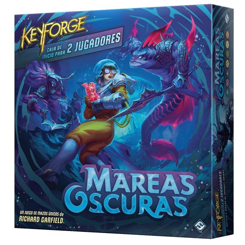 KeyForge Mareas Oscuras Caja de inicio