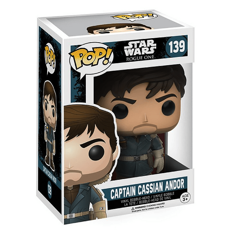 Funko Pop! 139 Captain Cassian Andor (Star Wars: Rogue One)