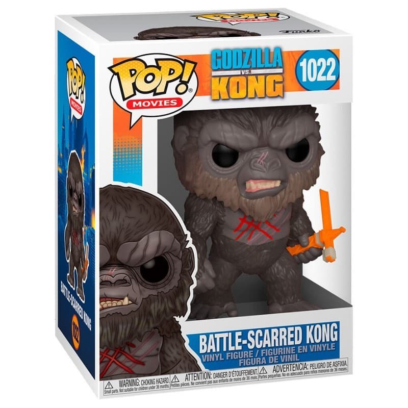 Funko Pop! 1022 Battle-Scarred Kong (Godzilla vs Kong)