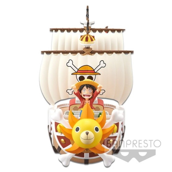 Figura Thousand Sunny barco pirata 19 cm Mega World Collectable figure One Piece