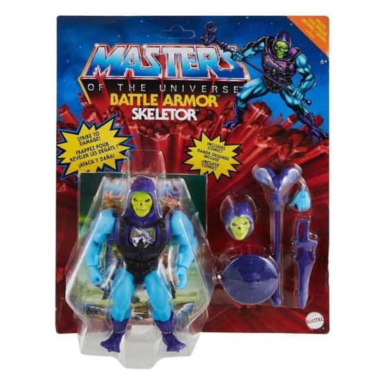 Figura Masters of the Universe Origins 2021 Skeletor Battle Armor 14 cm