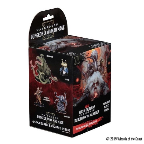 Pack 8 cajas de Miniaturas D&D Icons Of the Reams: Waterdeep