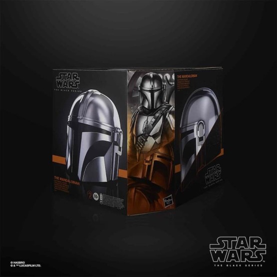 Casco Electrónico Mandaloriano Star Wars Black Series réplica