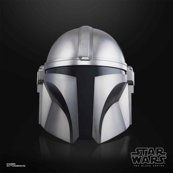 Casco Electrónico Mandaloriano Star Wars Black Series réplica