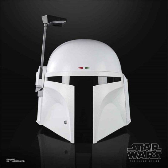 Casco Electrónico Boba Fett Star Wars Prototipo Black Series réplica