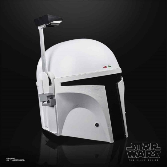 Casco Electrónico Boba Fett Star Wars Prototipo Black Series réplica