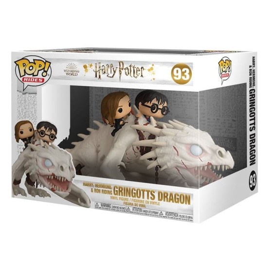 Funko Pop! Ukrainian Ironbelly with harry, ron & Hermione