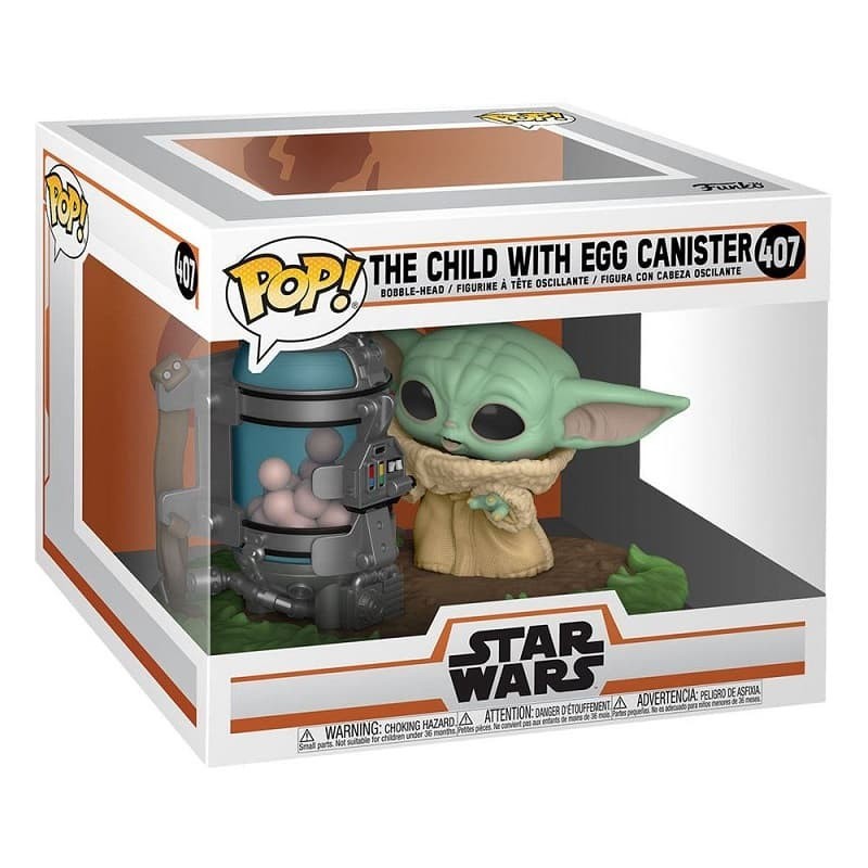 Funko Pop! 407 The Child with egg cannister (Star Wars: The Mandalorian)