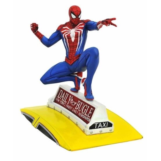 Figura Spider-man en Taxi 23 cm Marvel Video Game Gallery
