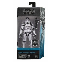 STAR WARS FIGURA BLACK SERIES 15 CM Nº 1 IMPERIAL ROCKET TROOPER (F2819)