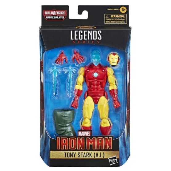 Figura Tony Stark (A.I.) 15 cm Marvel Legends (F0252) (BAF: Marvel's Mr.Hide)