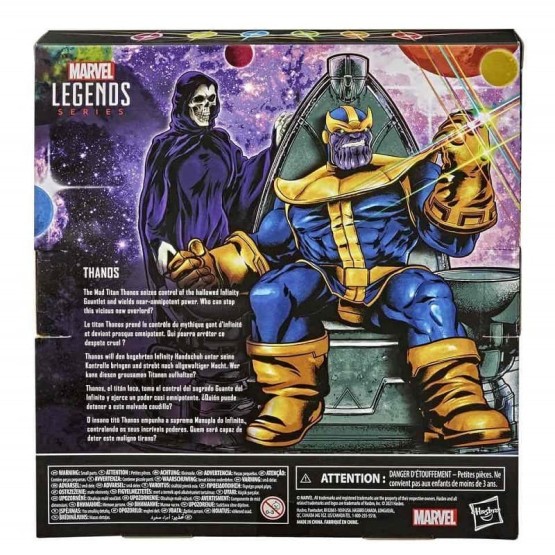 Figura Thanos 19 cm Marvel Legends Deluxe Infinity Guantlet