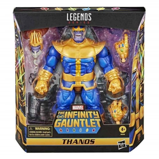 Figura Thanos 19 cm Marvel Legends Deluxe Infinity Guantlet