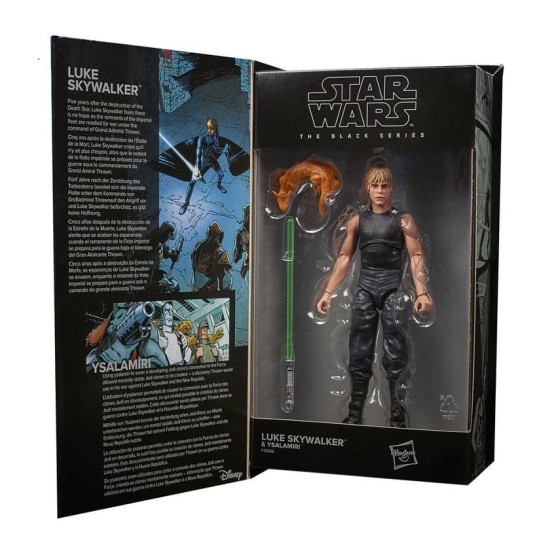 STAR WARS FIGURA BLACK SERIES 15 CM LUKE SKYWALKER & YSLAMIRI (F3006)