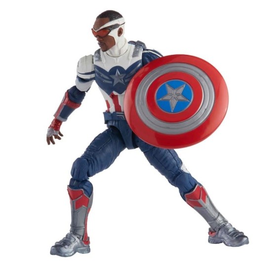 Figura Captain America: Sam Wilson 15 cm Marvel Legends (F0328) (BAF: Fight Gear C.A.)