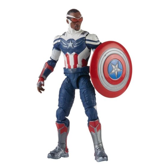 Figura Captain America: Sam Wilson 15 cm Marvel Legends (F0328) (BAF: Fight Gear C.A.)