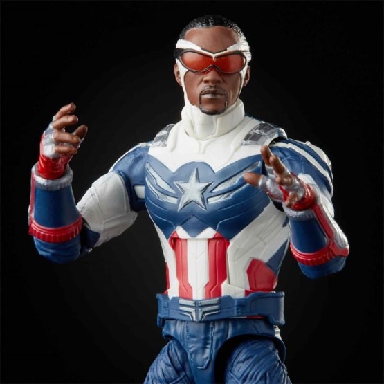 Figura Captain America: Sam Wilson 15 cm Marvel Legends (F0328) (BAF: Fight Gear C.A.)