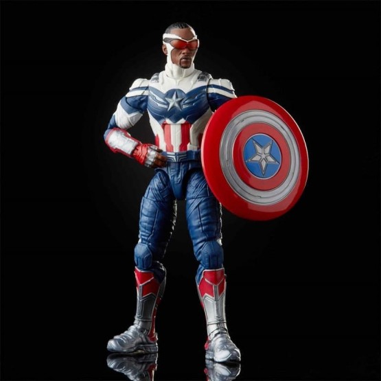 Figura Captain America: Sam Wilson 15 cm Marvel Legends (F0328) (BAF: Fight Gear C.A.)