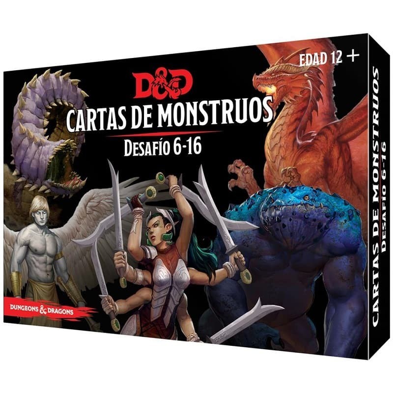 DUNGEONS & DRAGONS: CARTAS DE MONSTRUOS. DESAFÍO 6-16