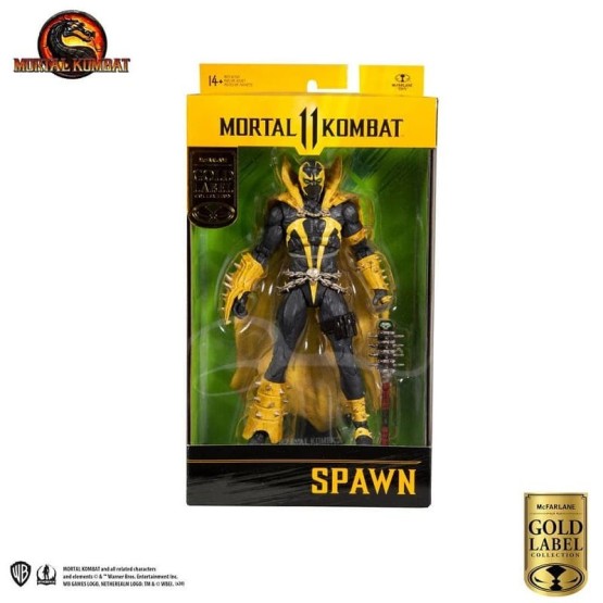 Figura  Spawn 18 cm Mortal Kombat 11 McFarlane Gold Label