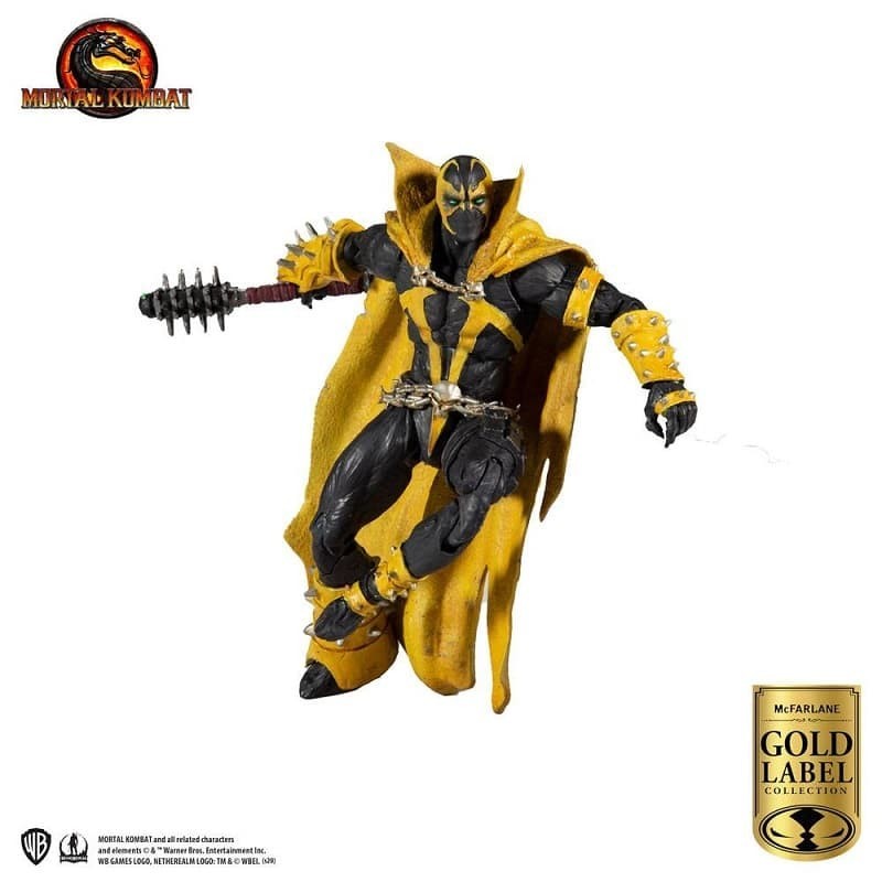 Figura  Spawn 18 cm Mortal Kombat II McFarlene Gold Label