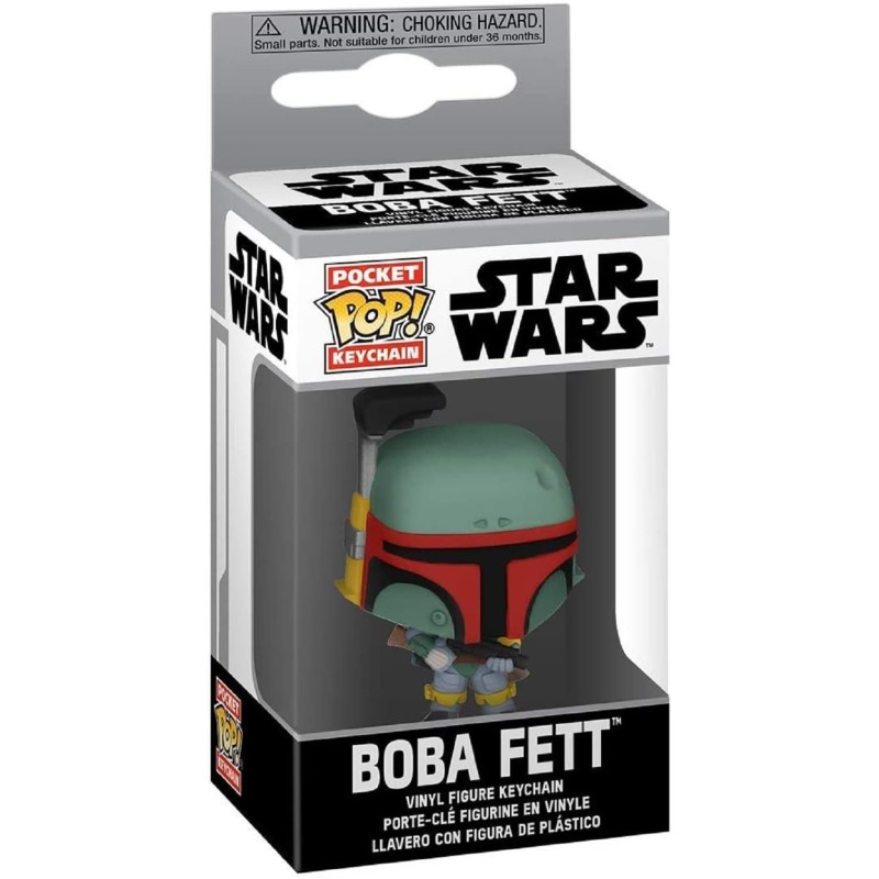 Llavero Pocket POP Boba Fett. Star Wars