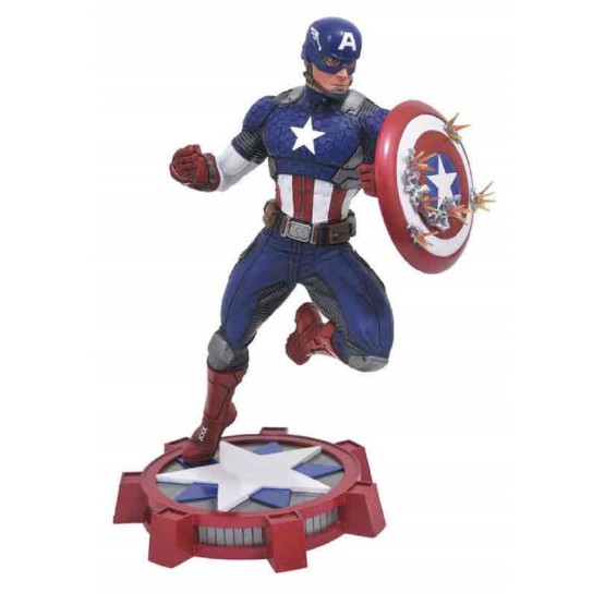 Figura Capitán America  25 cm  Marvel Comic Gallery  Marvel Now!