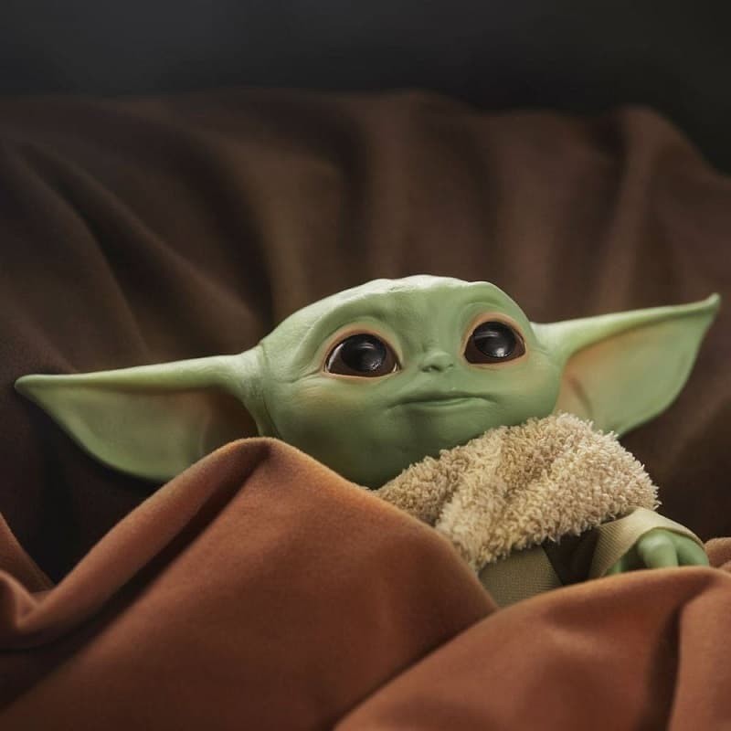 Peluche The Child (Baby Yoda) parlante19 cm Star Wars: The Mandalorian