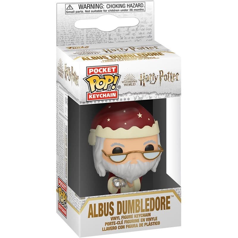 Llavero Pocket POP Harry potter. Dumbledore (Baile de Navidad)